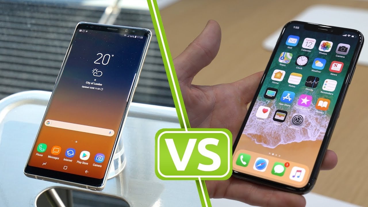 iPhone X vs. Note 8. Зубная Паста и Экран.