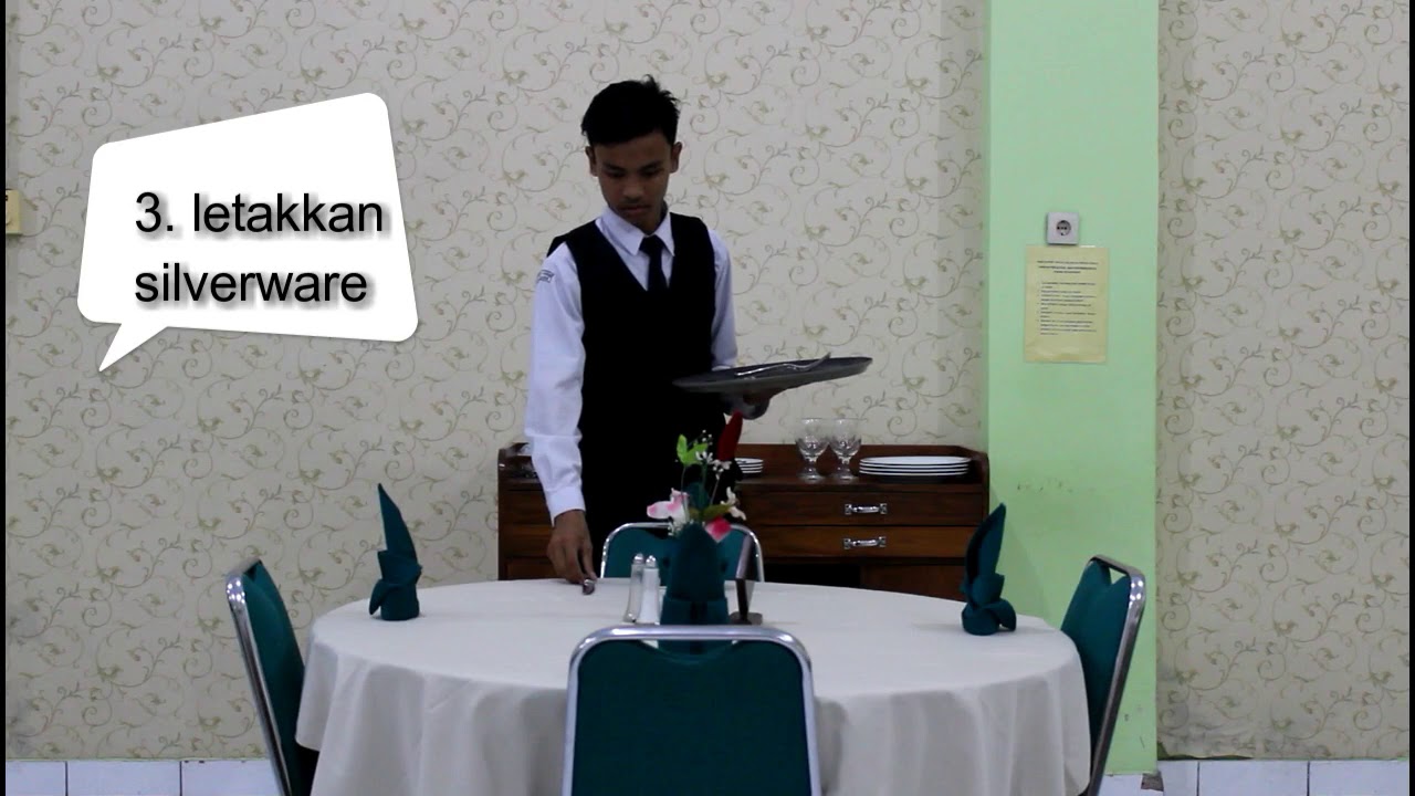basic table set up (Wahyu Aji P.) SMKN 2 GODEAN YK