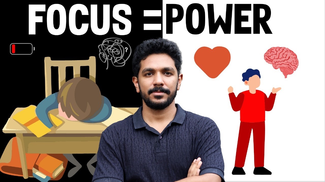 The Secret to 100% Focus! 🔥 3 BRAIN HACKS for Students (Malayalam)
