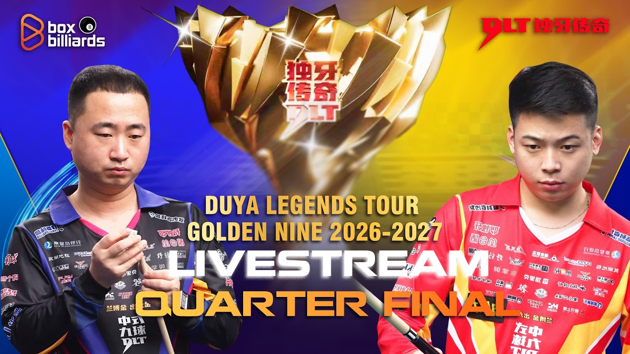 Trực Tiếp 3 | Tứ Kết | Chu Bin Jie vs Zheng Xiao Huai  | Duya Legends Golden Nine Masters