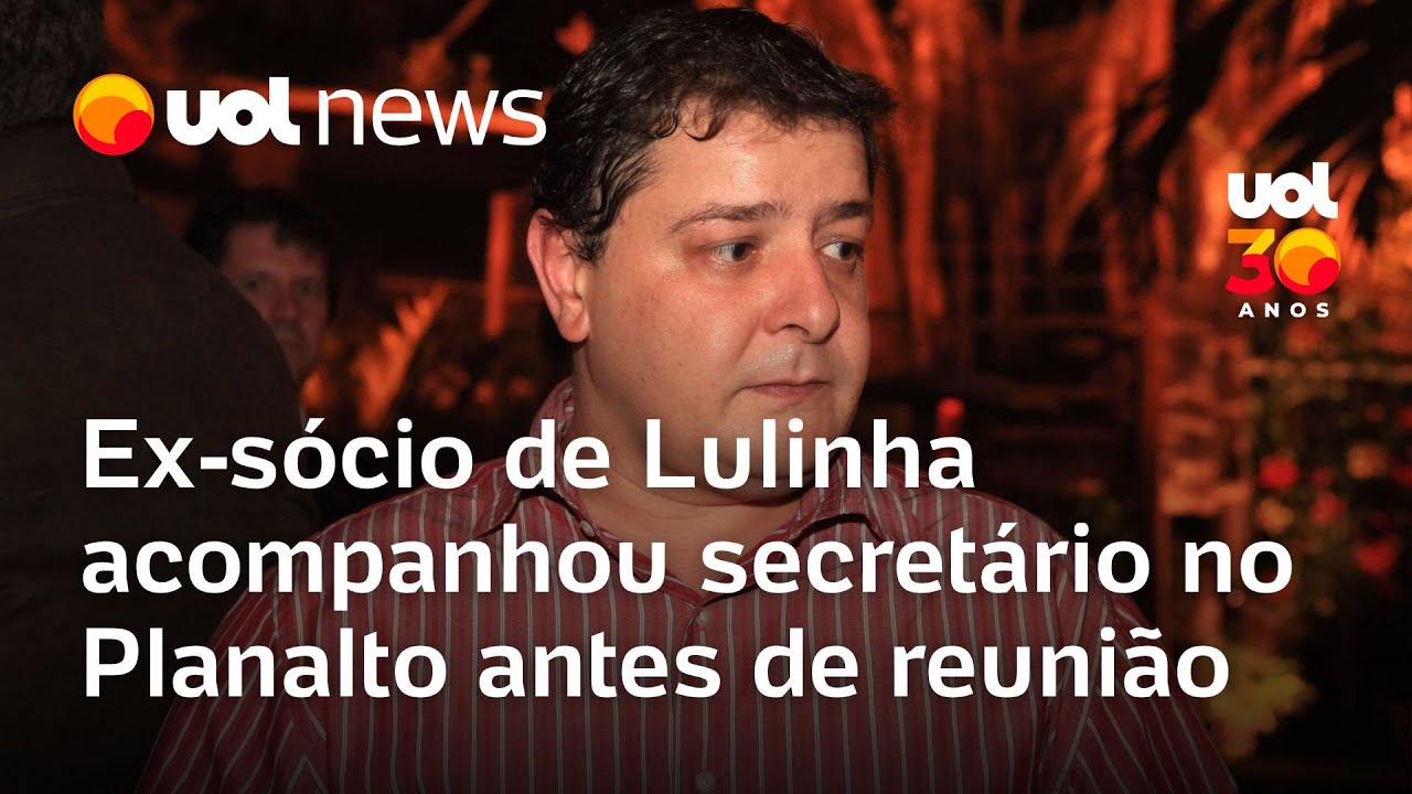 Ex-sócio de Lulinha, filho de Lula, acompanhou secretário no Planalto antes de reunião