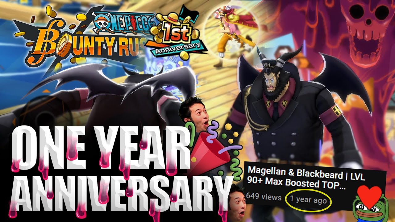 6★ Warden Magellan [LV. 100] League Battle Gameplay | 1 Year Anniversary Special!! | OPBR