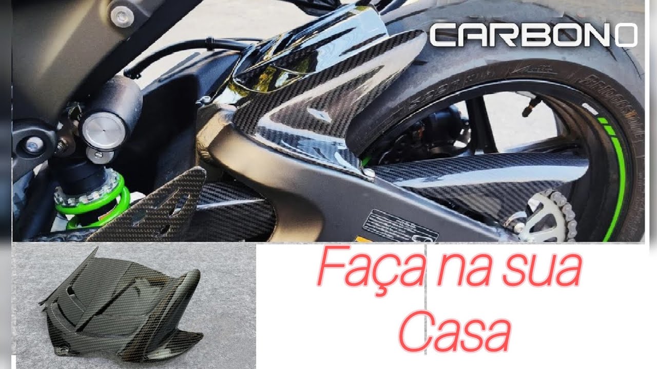 FAÇA EM CASA SUA PECAS DE FIBRA DE CARBONO... TUTORIAL - PASSO A PASSO