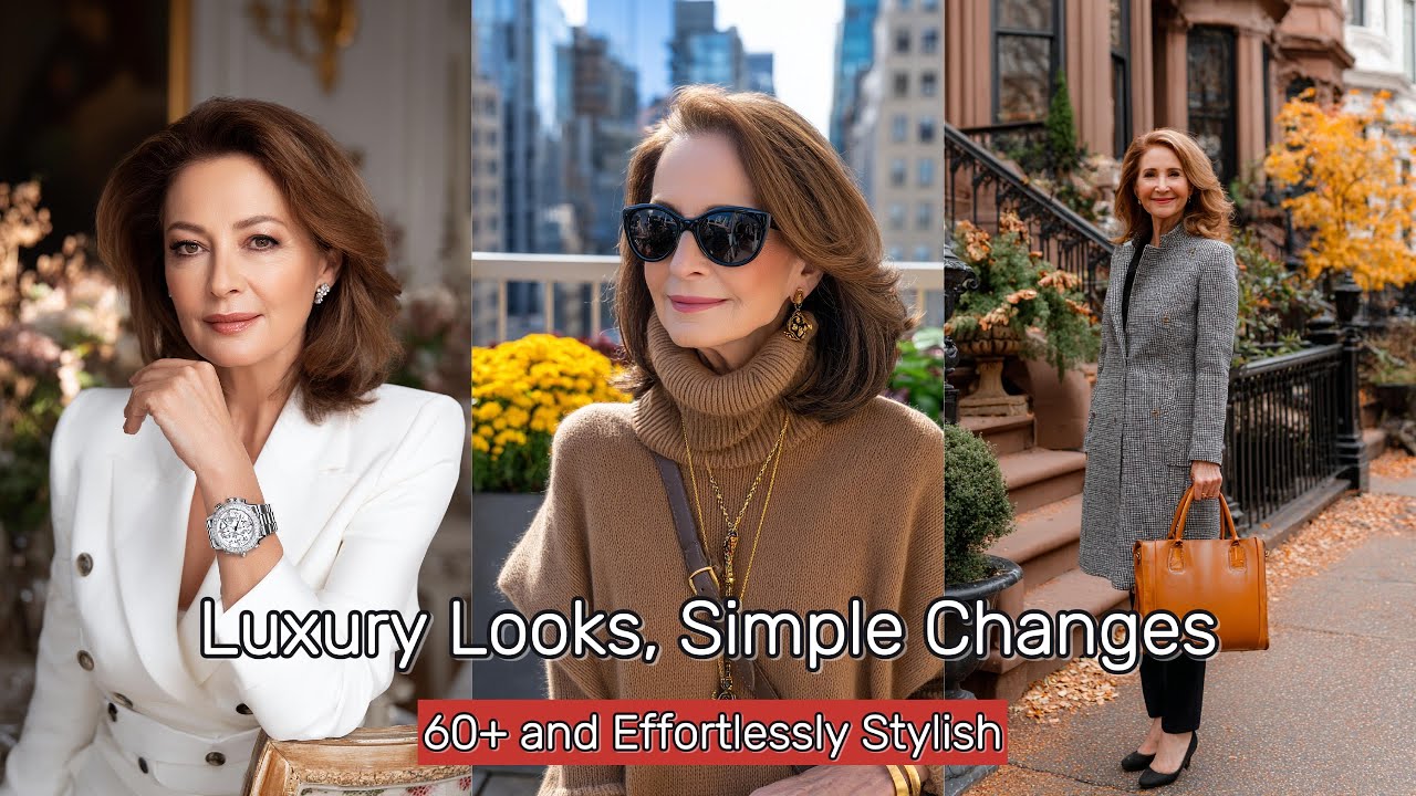 7 Simple Wardrobe Changes That Make Women 60+ Look Rich and Stylish
