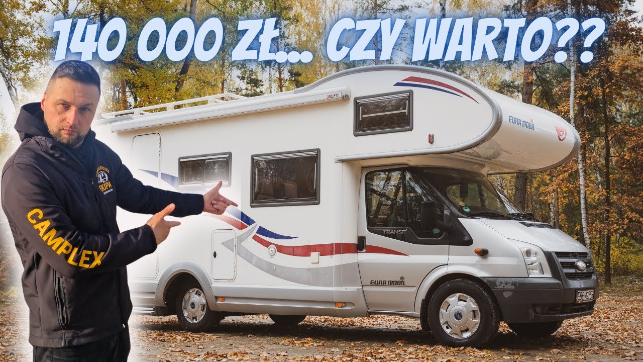 Używany rodzinny kamper za 140 tysięcy zł! Czy warto tyle płacić ?? Eura Mobil 2010r for sale!