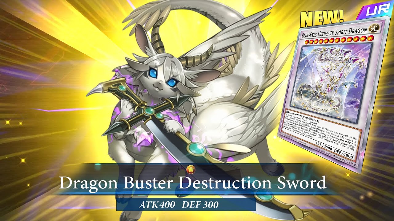 Blue Eyes With Buster Blader - INSANE SYNERGY! | Yu-Gi-Oh! Master Duel