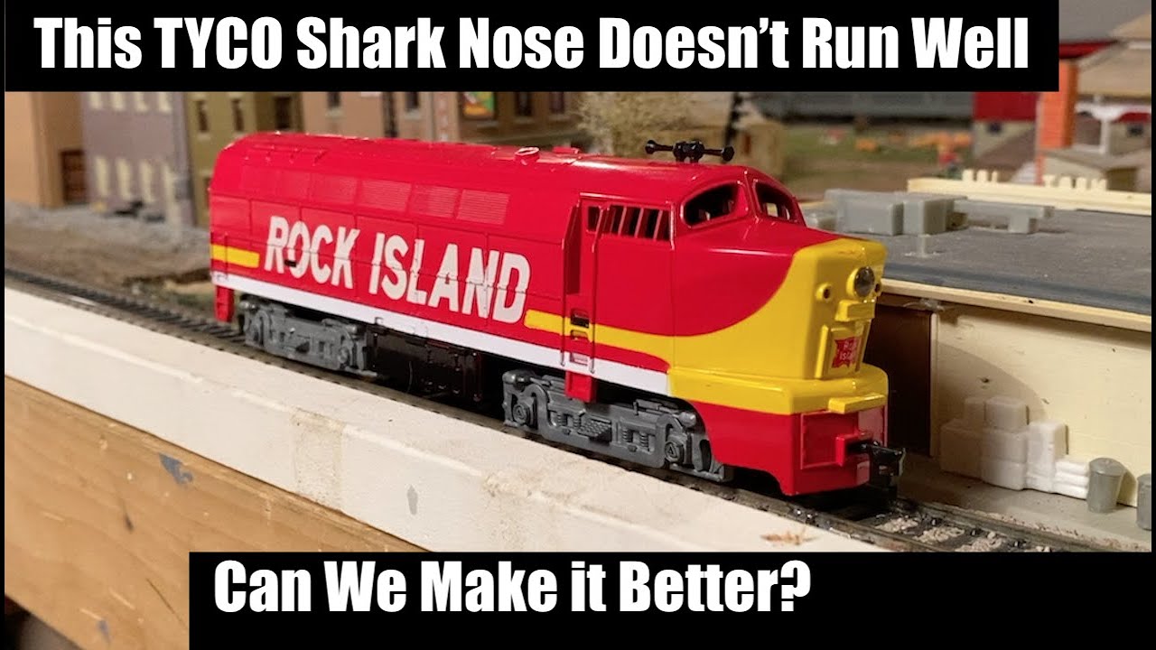 This TYCO Shark Nose Doesn't Run Well - Can We Make it Better?