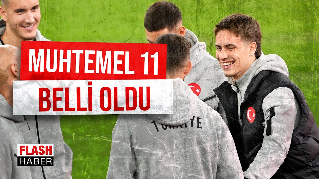 A Milli Takımımız'ın İspanya Ma&ccedil;ı Muhtemell 11'i Belli Oldu | 18.11.2025