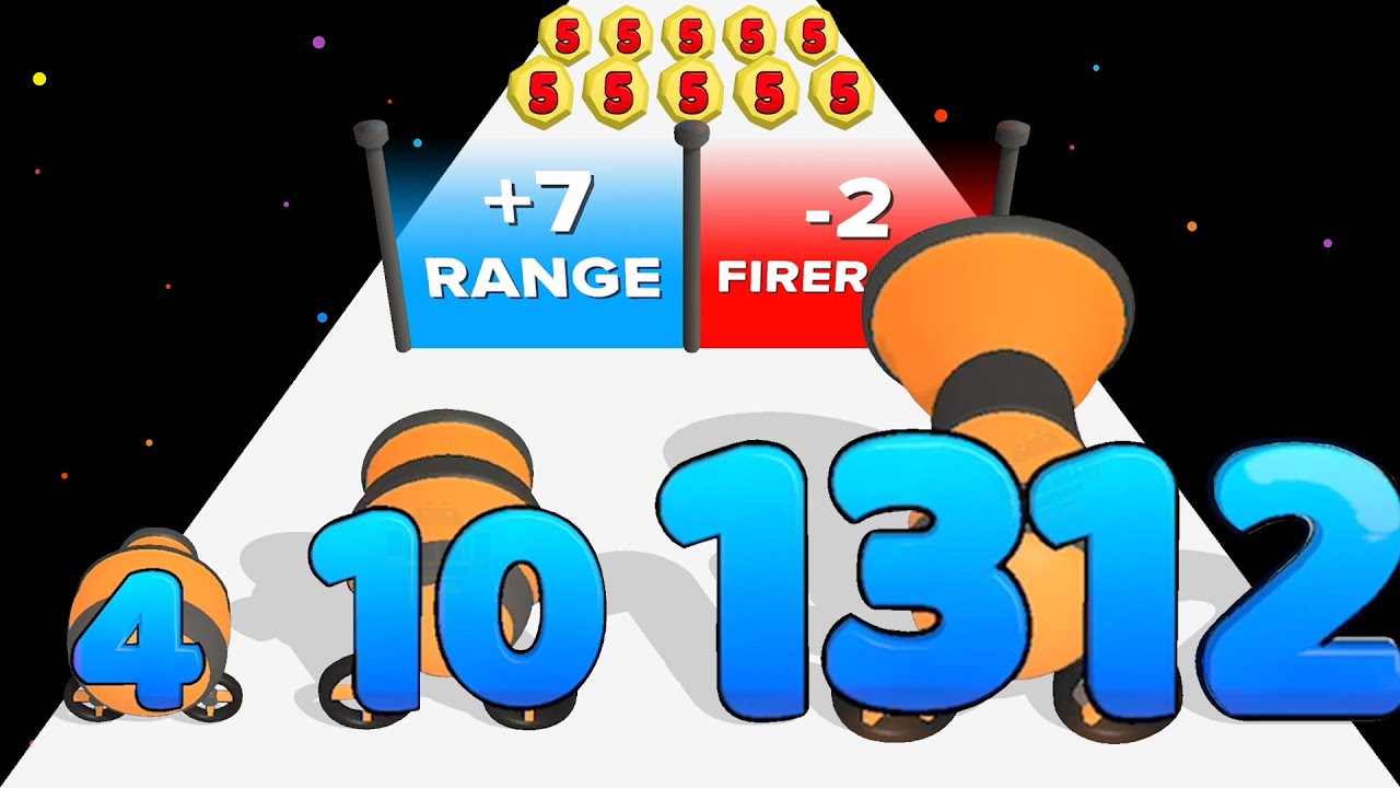 DIGIT MULTIPLIER RUN - Canon Digit Shooter (Math Games)