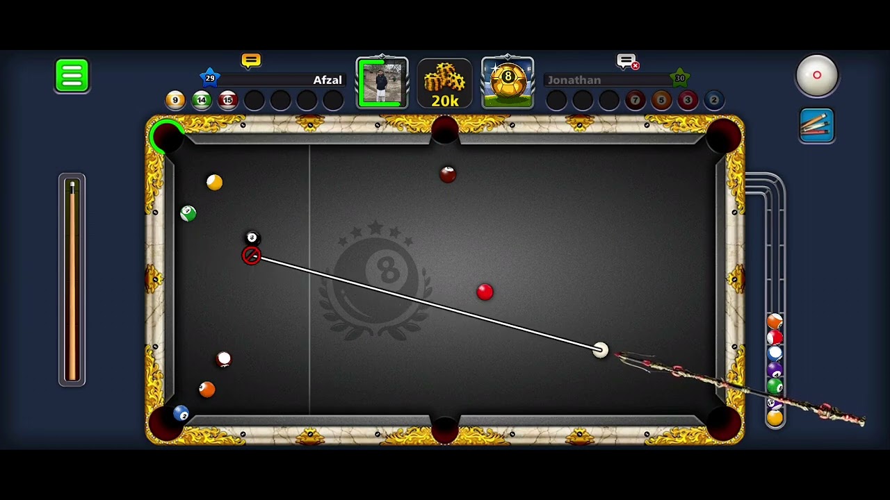 8 Pool Ball game