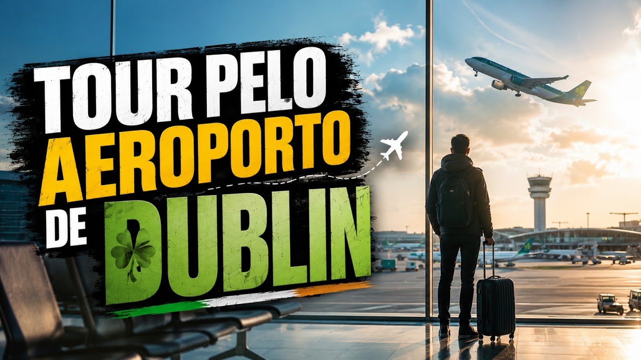 Conheça o aeroporto de Dublin na Irlanda