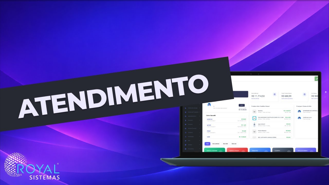 ATENDIMENTO - ERP ROYAL
