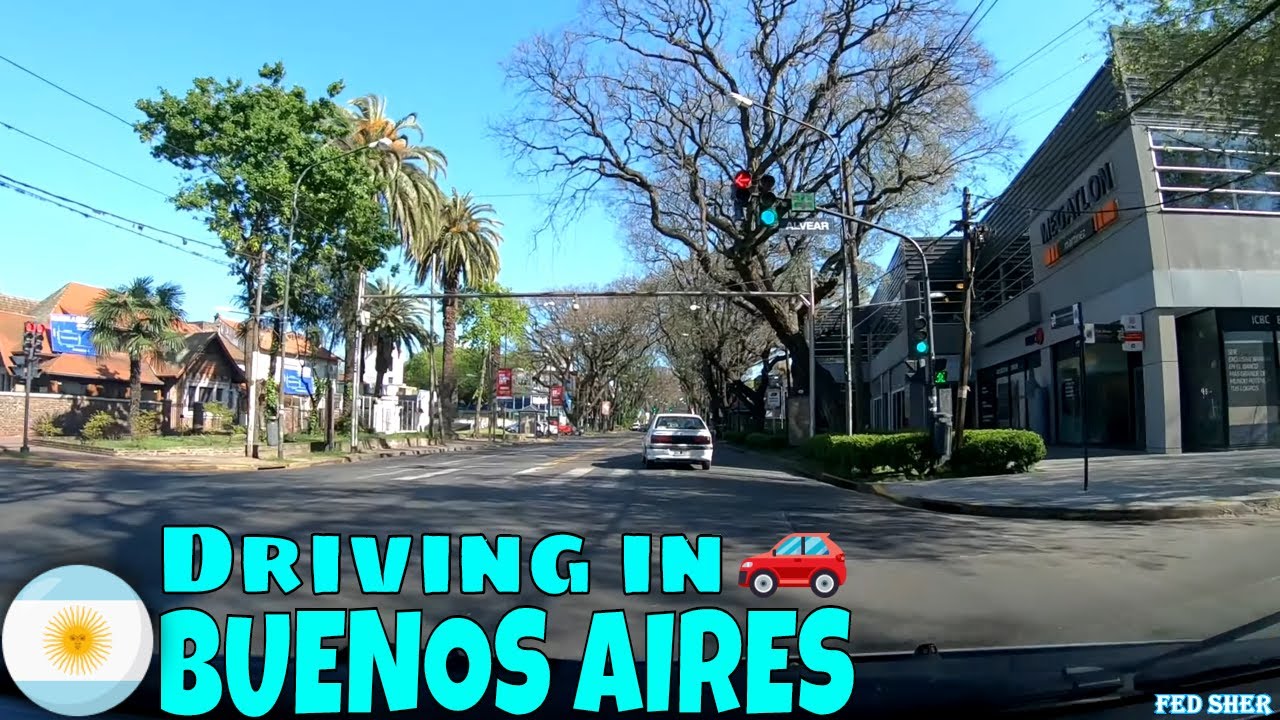 Driving in Buenos Aires | from Olivos to Villa Adelina