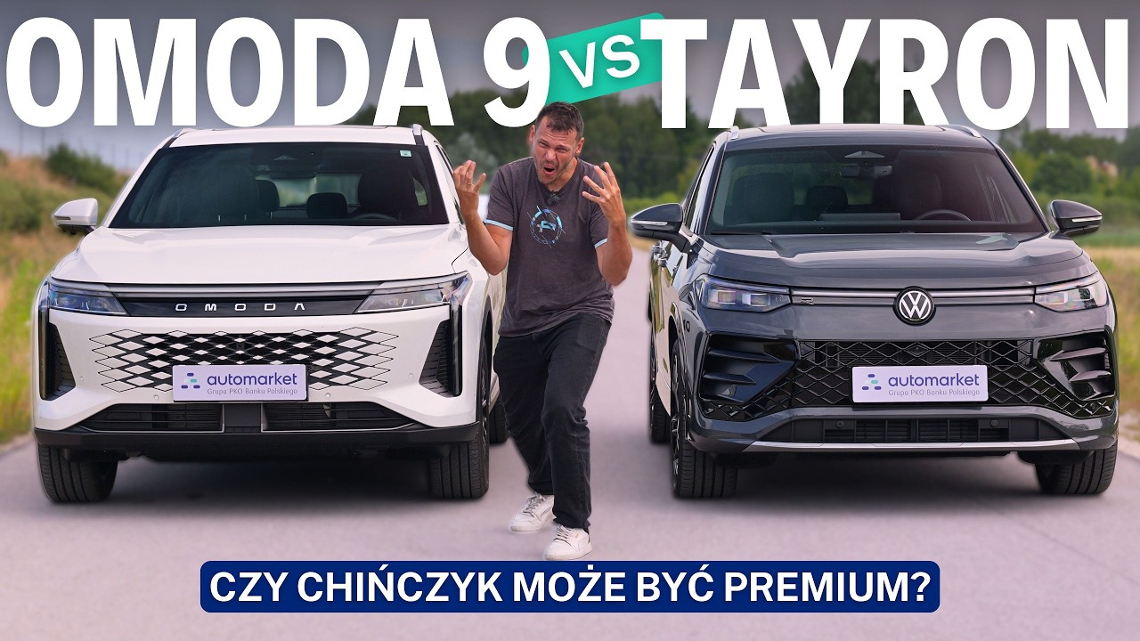 OMODA 9 vs VW Tayron chiński SUV czy niemiecki?