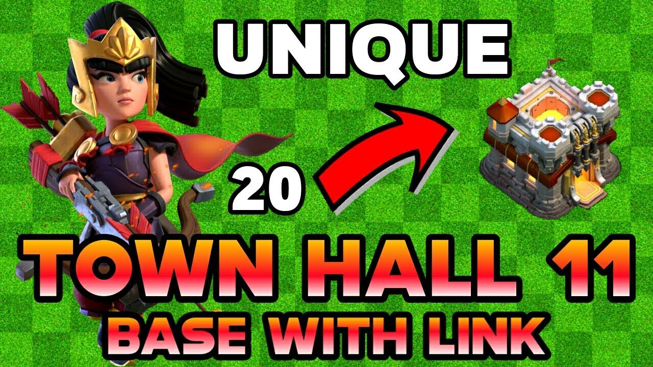 TOP 20 TOWN HALL 11 WAR BASE WITH LINK JANUARY 2020 | TH11 WAR BASE | TH11 PUSH BASE | TH11 CWL BASE