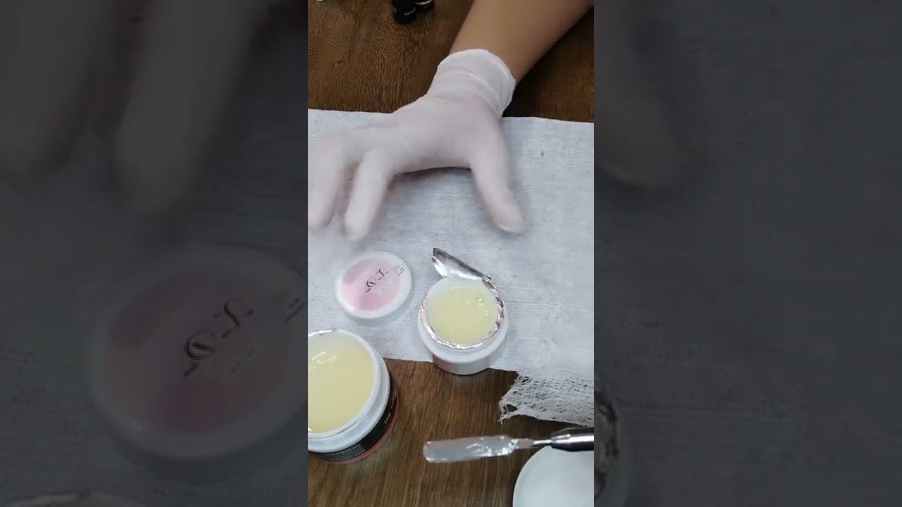 MISTURINHA para seu alongamento-de-unha, borda REALISTA (passo a passo)