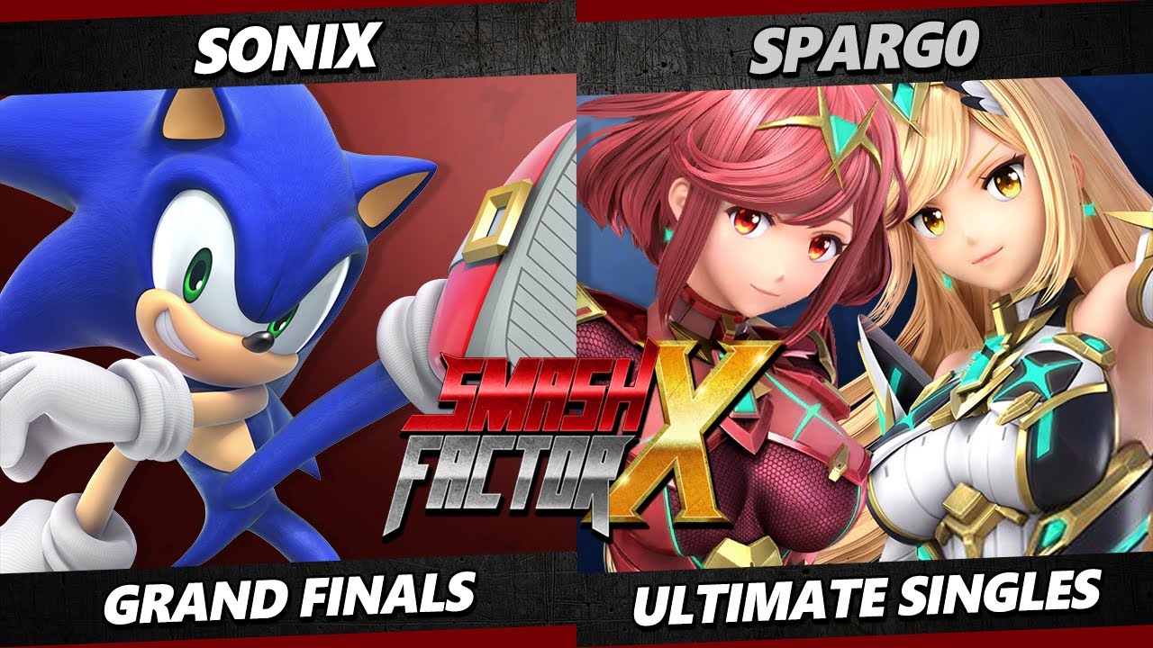 Smash Factor X GRAND FINALS - Spargo (Pyra Mythra) Vs. Sonix (Sonic) Smash Ultimate - SSBU