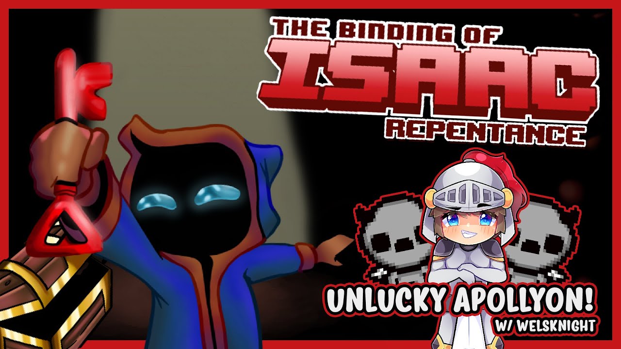 APOLLYON'S UNLUCKY DAY!  |  Repentance Coop with @WelsknightGaming