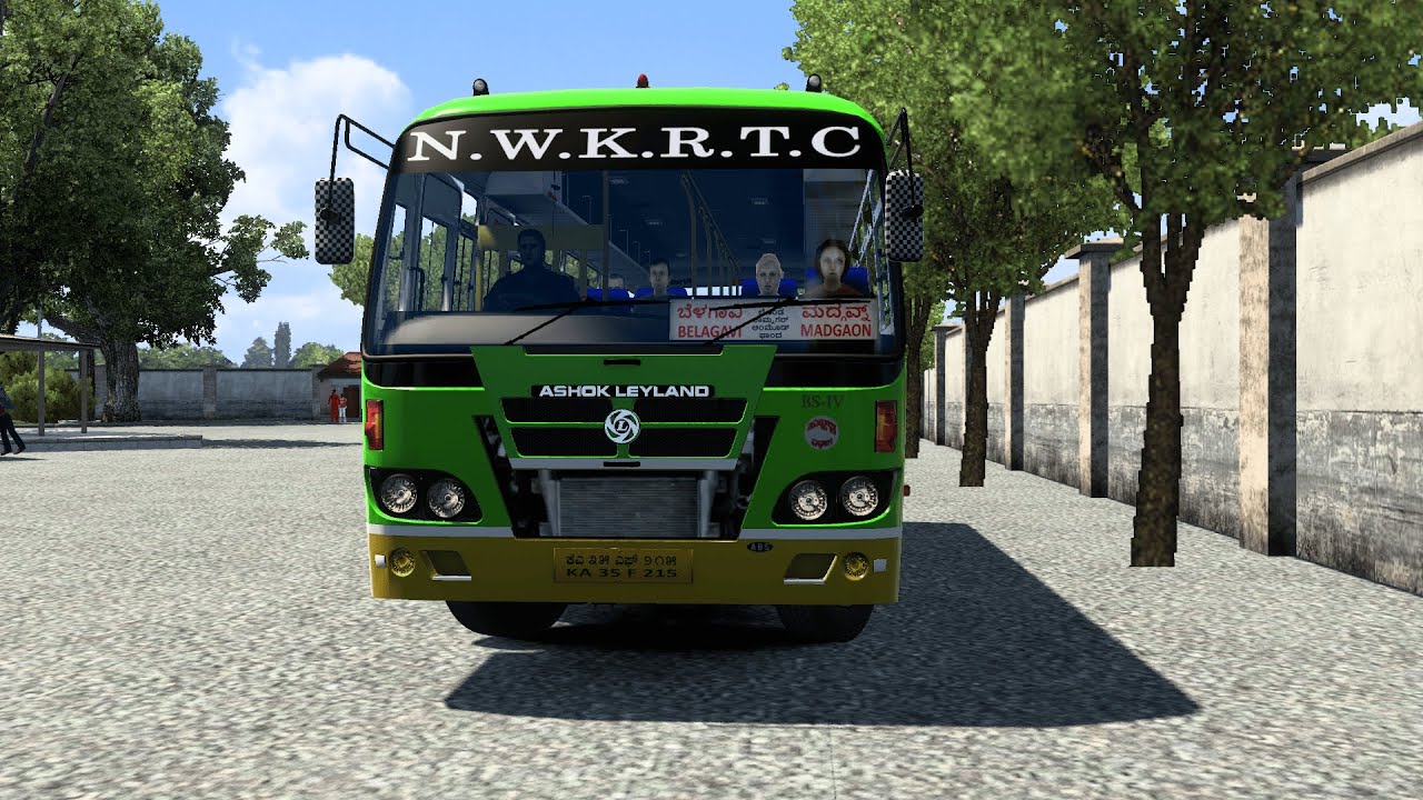 KARNATAKA SARIGE/ಕರ್ನಾಟಕ್ ಸಾರಿಗೆ Bus mod Euro Truck Simulator 2