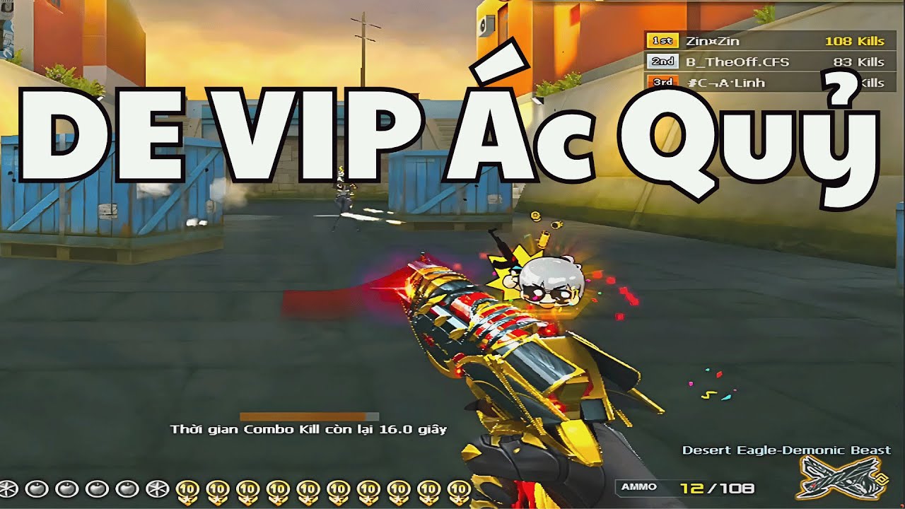 [ Đột Kích Crossfire ] Desert Eagle Demonic Beat - DE VIP ÁC Quỷ - Tuấn Thạch Sùng