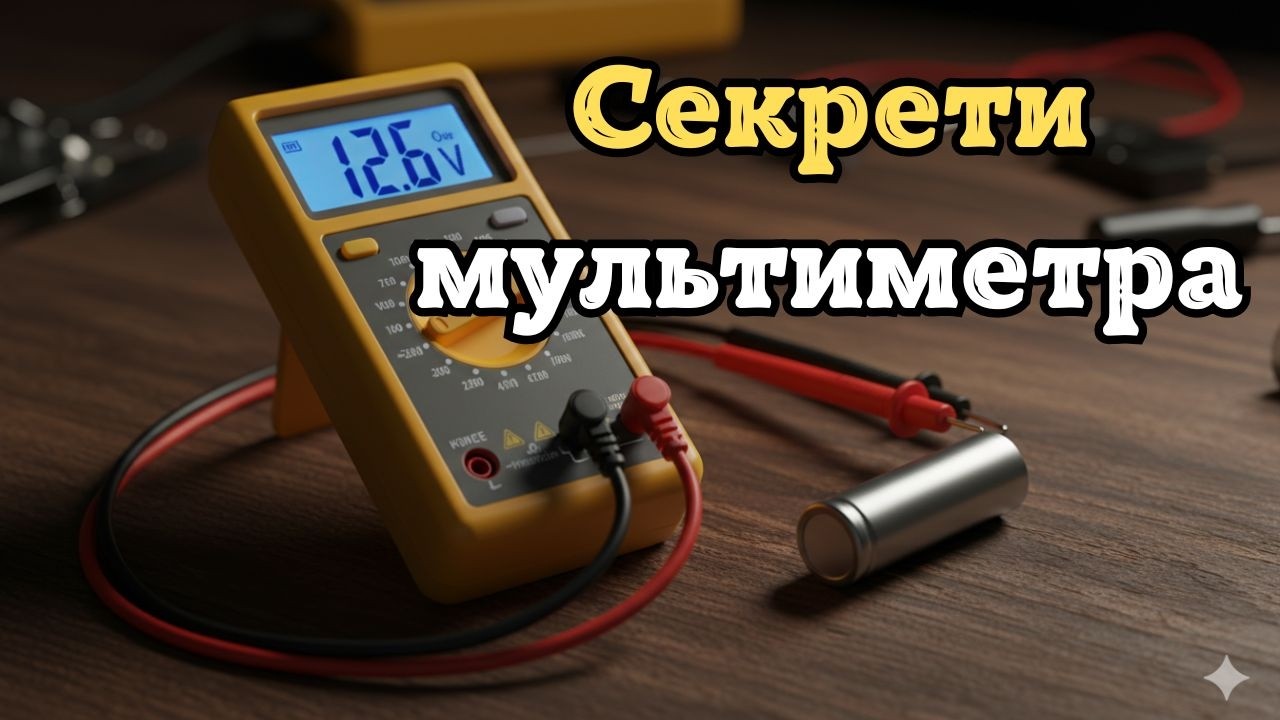 ЯК КОРИСТУВАТИСЯ МУЛЬТИМЕТРОМ: Покрокова інструкція для початківців