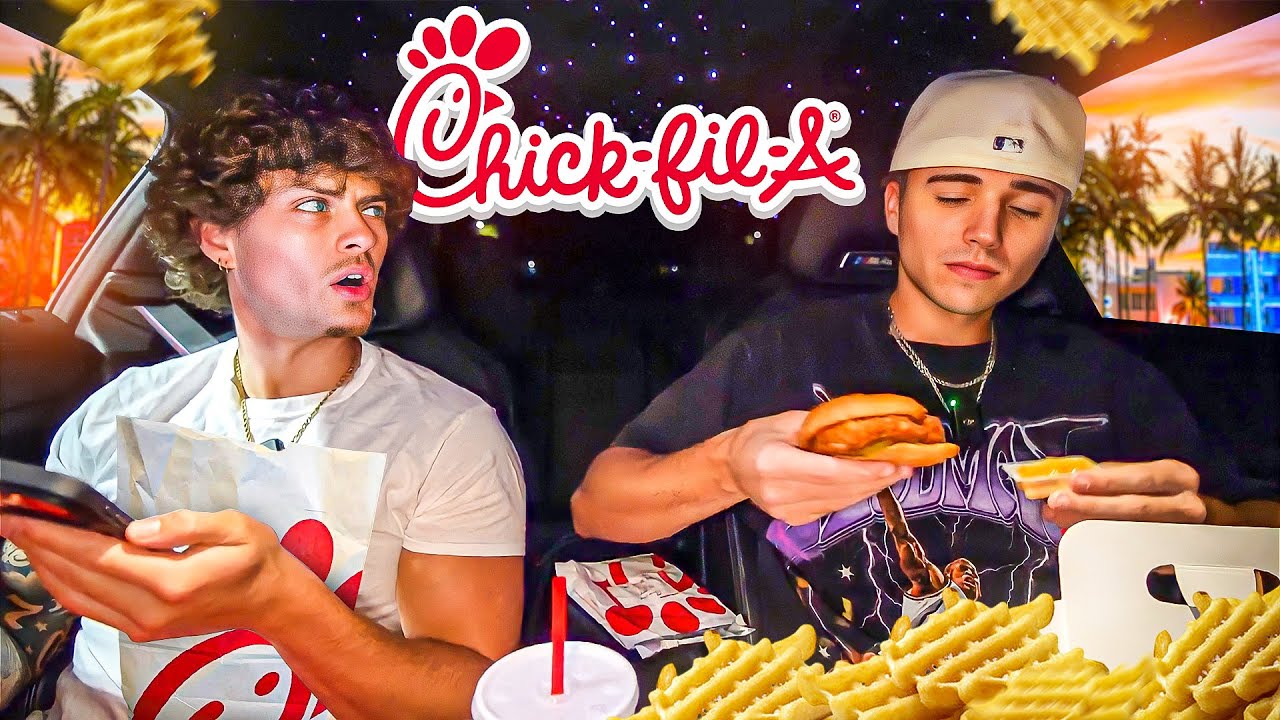 Мукбанг в Chic Fil A после закрытия…