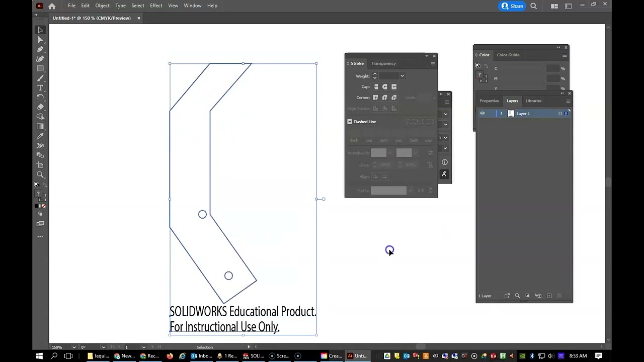 DXF into Illustrator