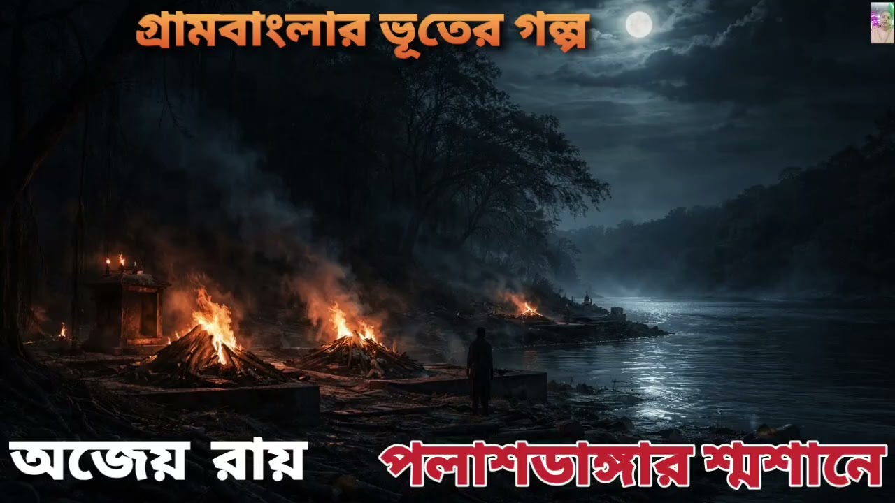 পলাশ ডাঙার শ্মশানে।লেখক অজেয় রায়।গল্প পাঠে সর্বানী