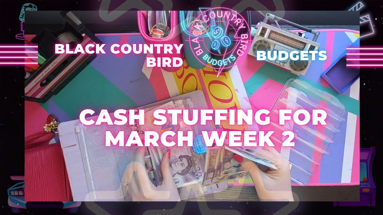 Cash stuffing for March week 2 | Family budget | UK cash stuffer