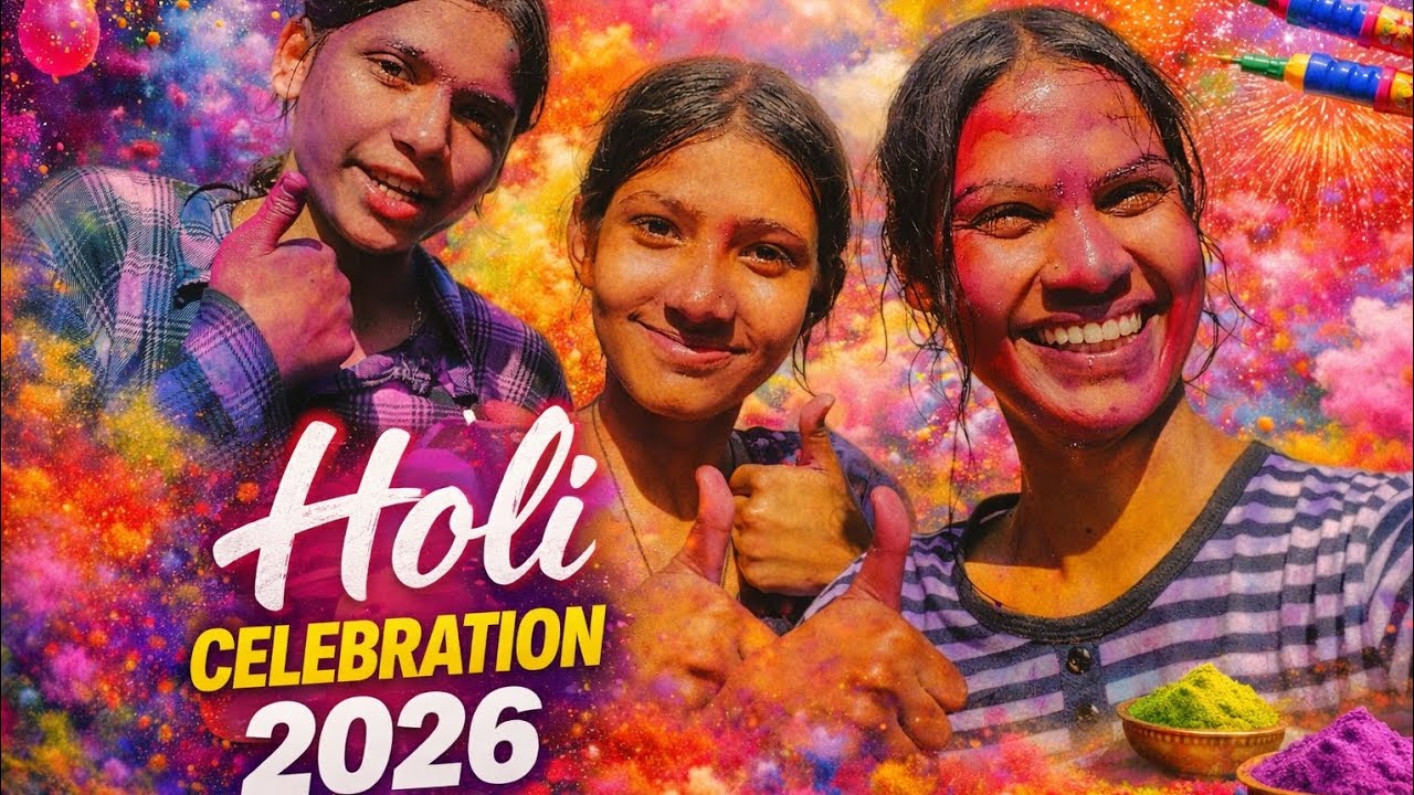 Holi celebration 2026