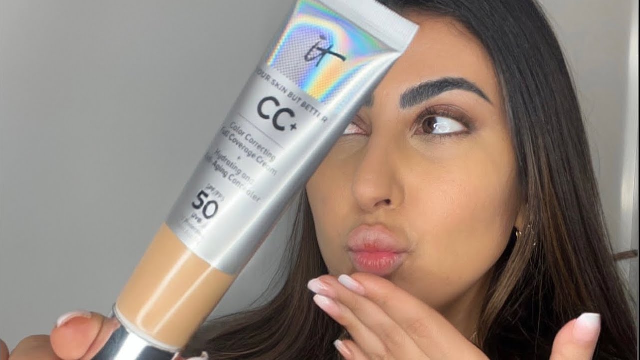 -تجربة اولى لكريم cc* المشهور من @itcosmetics