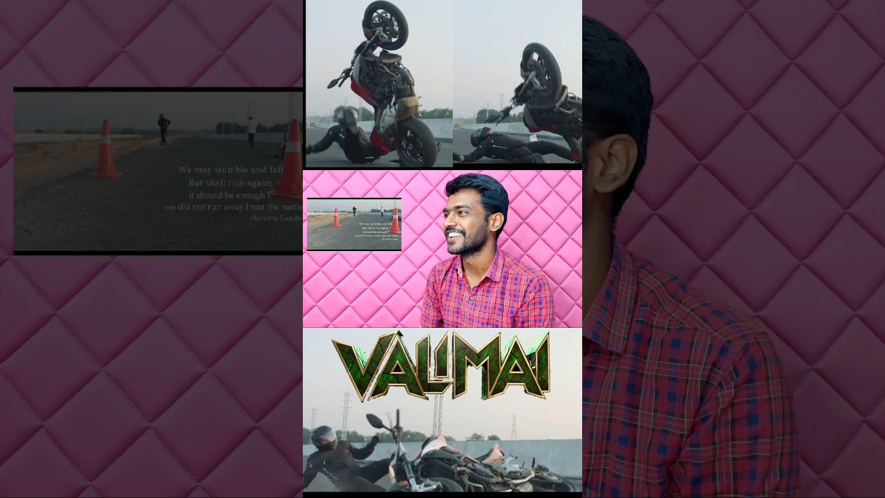 Valimai Making 🔥 AK Hard Work 😳 Kine Maker Ajith Kumar #shorts