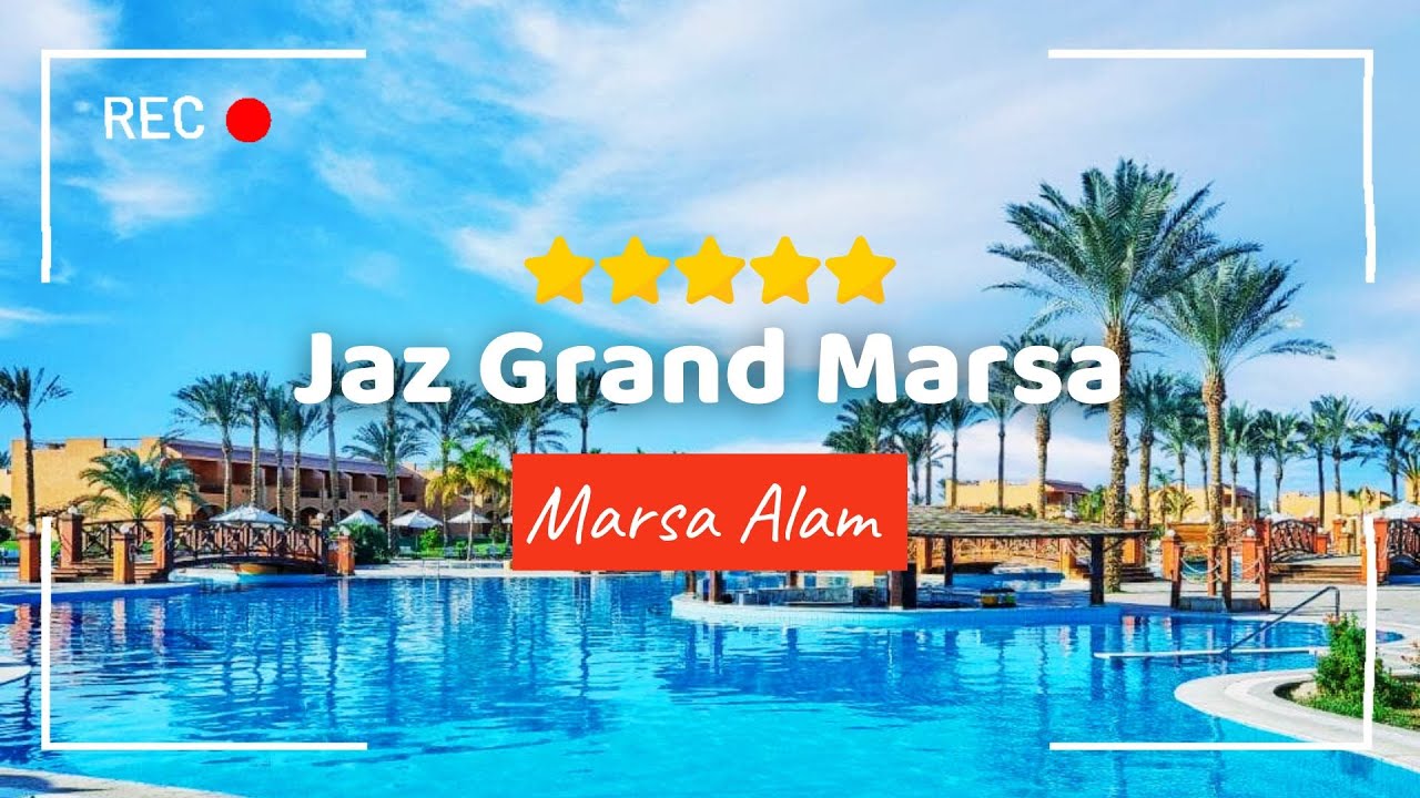 HOTEL JAZ GRAND MARSA W MARSA ALAM 🌊🏖 PIĘKNA RAFA KORALOWA  🇪🇬 EGIPT MARSA ALAM