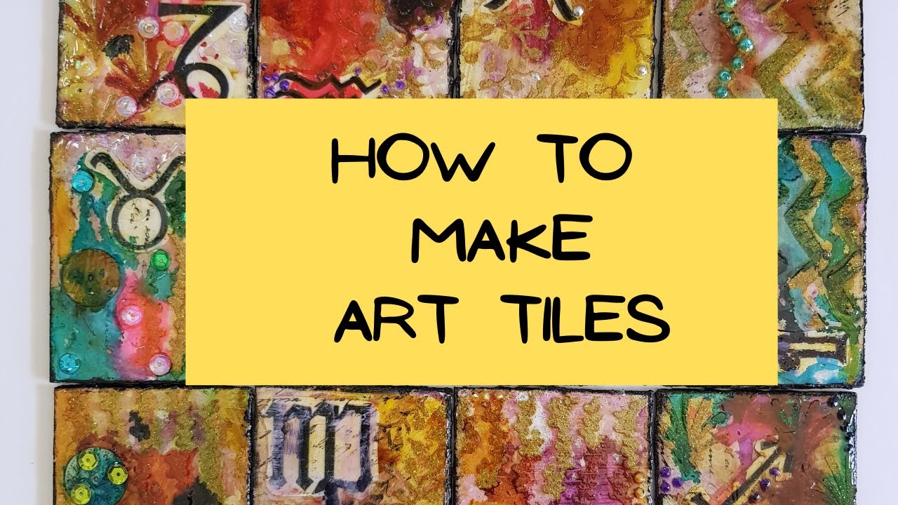 I Turned Old Cardboard into Beautiful Art Tiles
