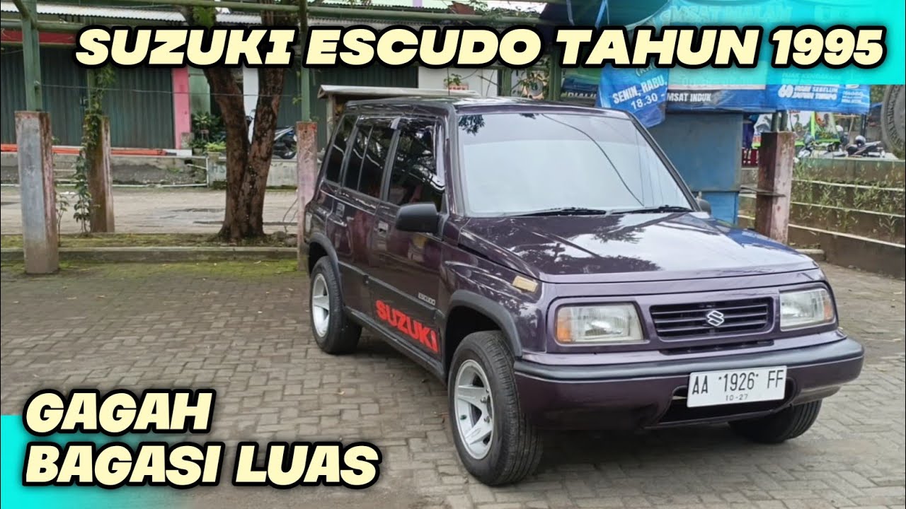 Suzuki Escudo Tahun 1995, Unit Rapi Siap Pakai
