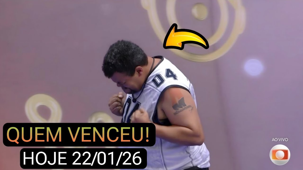 BBB 26: QUEM VENCEU A PROVA DO LÍDER AMSTEL ULTRA AGORA 22/01/2026