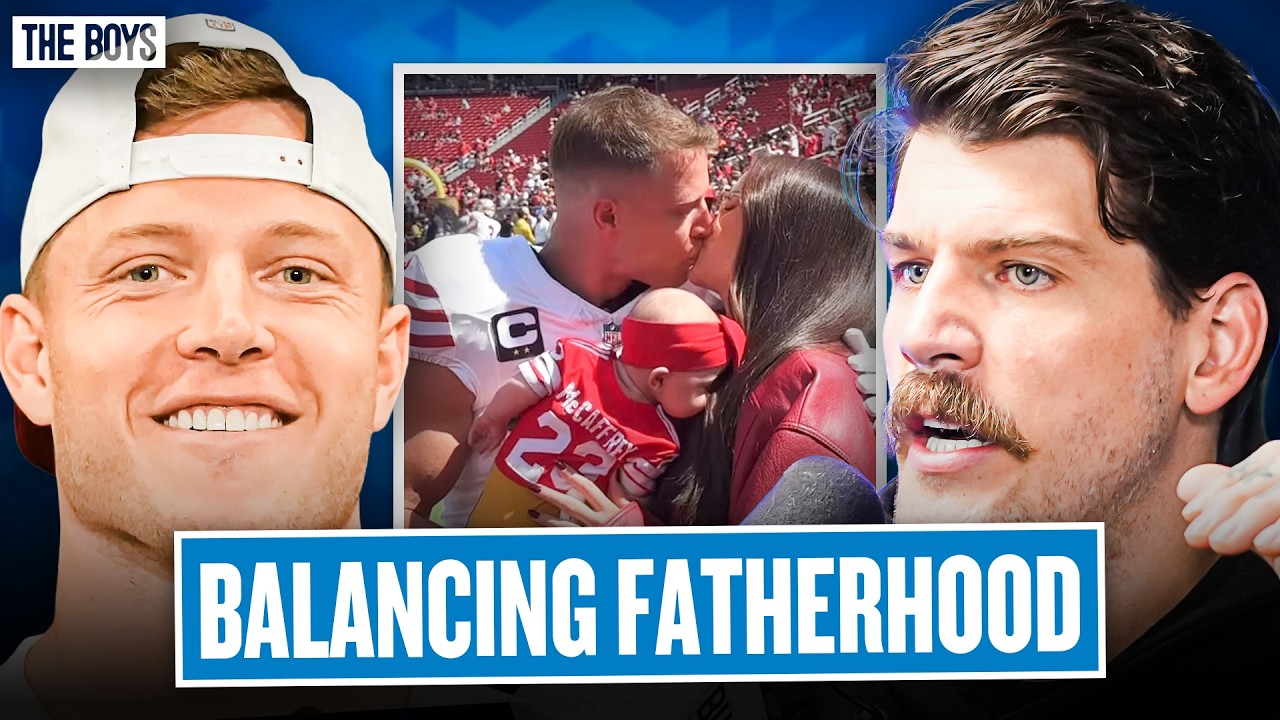 Christian McCaffrey Talks Balancing Fatherhood During The NFL Season | Bussin' With The Boys