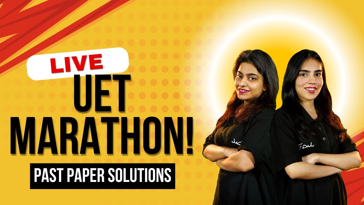 UET Past Paper Solving Marathon | Difficult MCQs | Ultimate Prep!