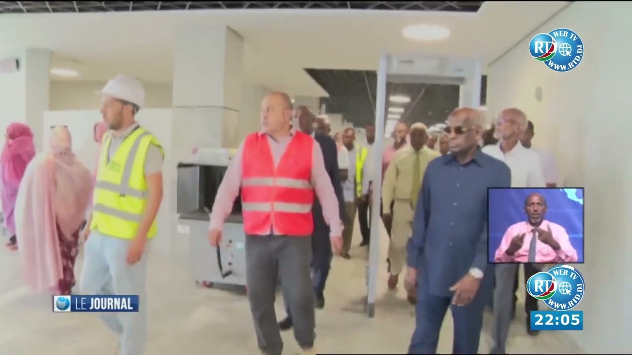 PRIMATURE : supervision des travaux de l’aéroport international d’Ambouli.