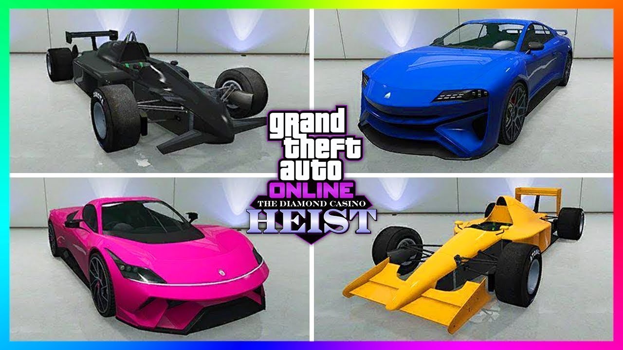 GTA CASINO HEIST ALL CARS
