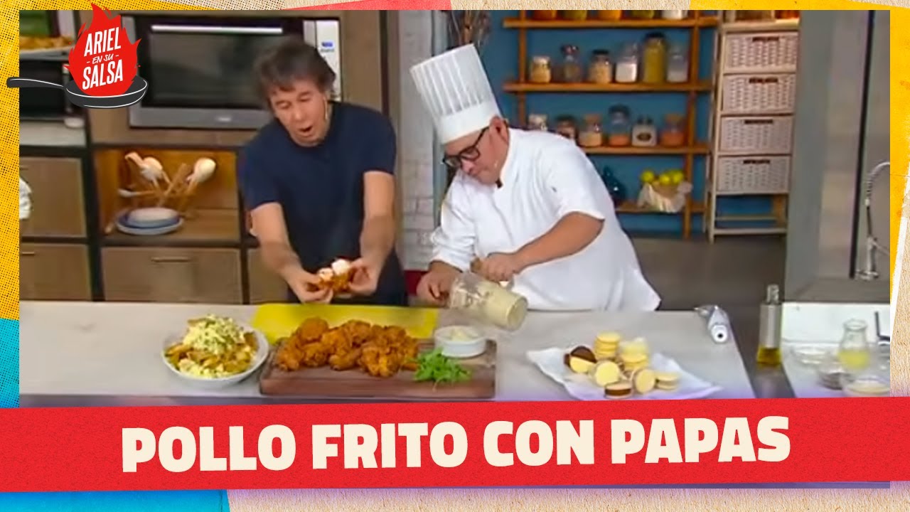 Wafles de Queso - Pollo Frito - Alfajores de Maicena Bañados | ARIEL EN SU SALSA