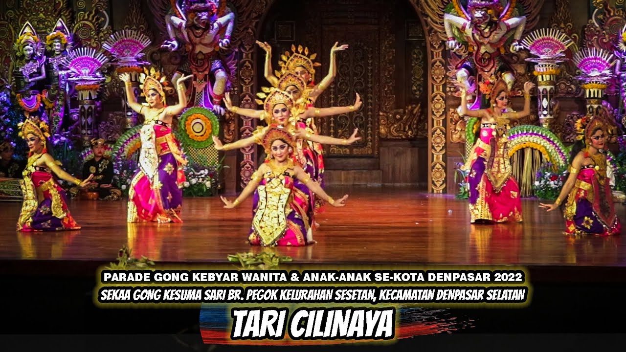 GONG KEBYAR ANAK-ANAK BR. PEGOK SESETAN - TARI CILINAYA