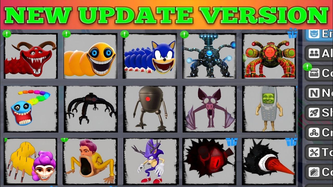 Sandbox in space updated new omnidroid lin gang melon roblox hungry worm 😱 chasing nextbots 🔥