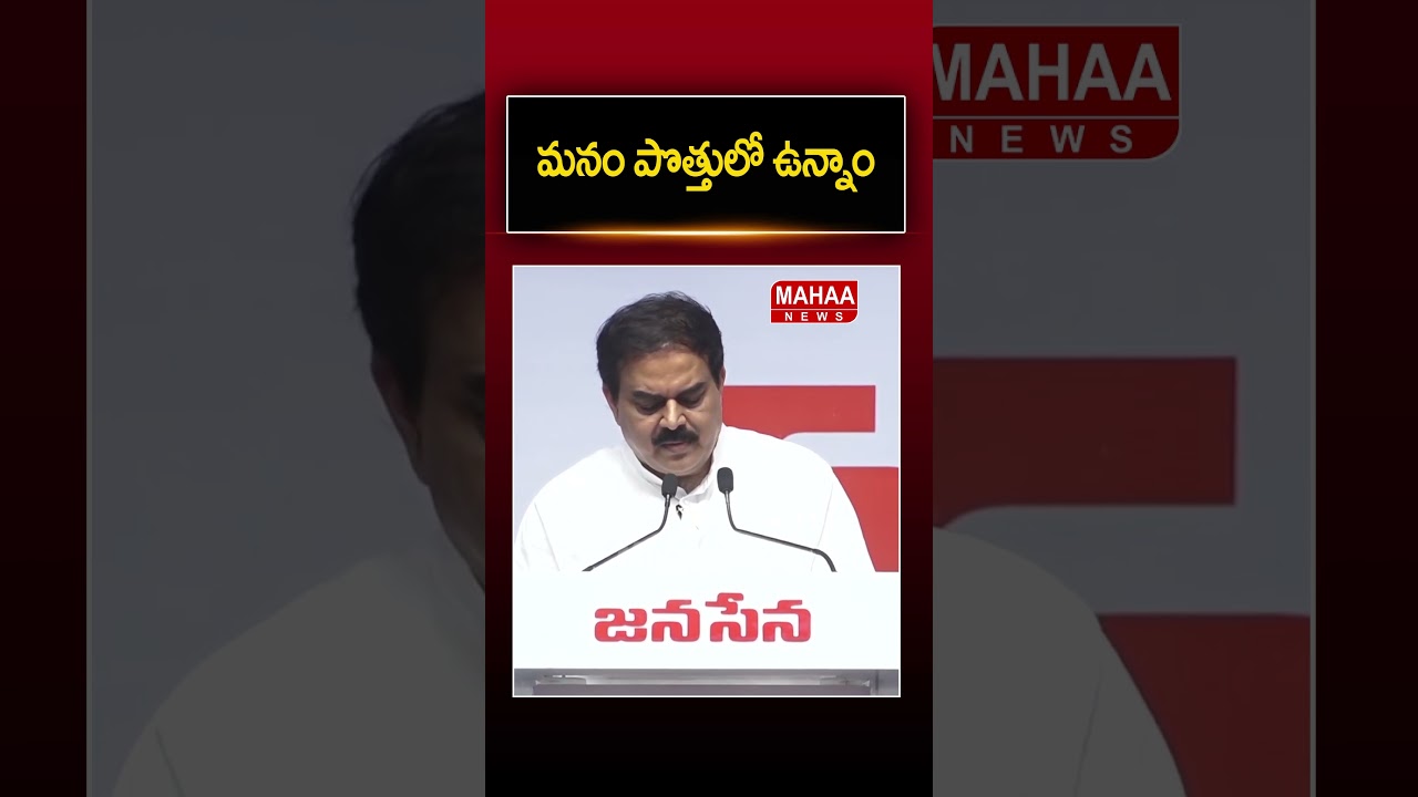 We are in an alliance.. TDP | BJP | Janasena Party | Pawan Kalyan | Mahaa News