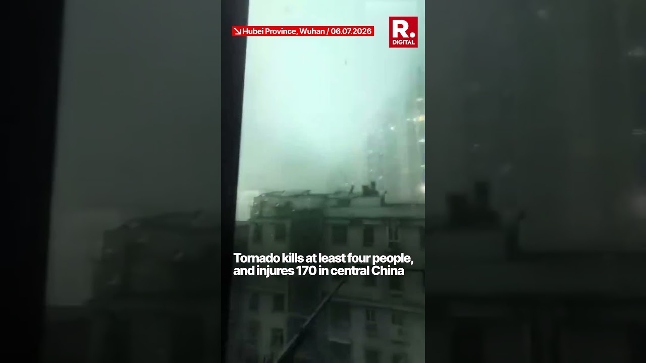 China: Massive Tornado Kills At Least Four People & Injures 170 In Hubei Province | Wuhan