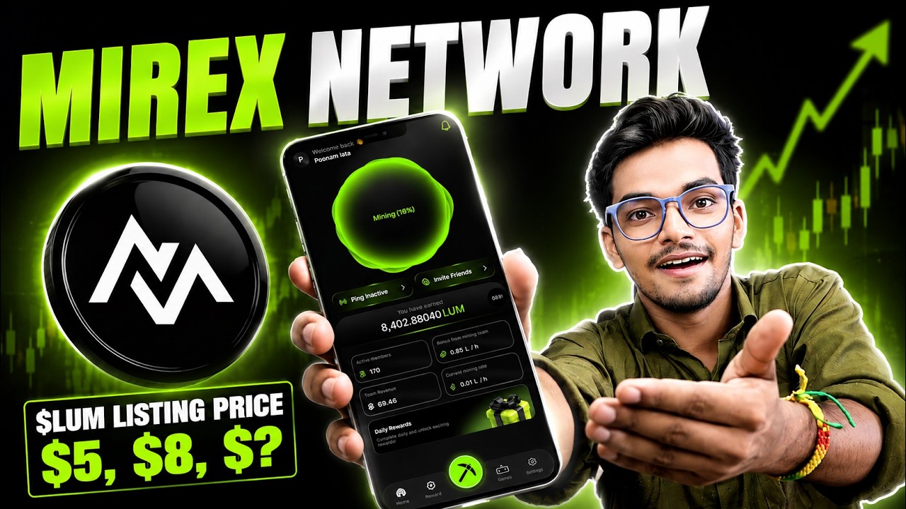 Mirex Network Listing Date | Lumira Coin Listing Update | Mirex Network New Update Today