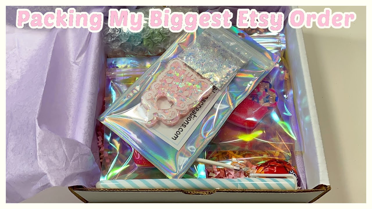 Packing My Biggest Etsy Order Yet | How I Pack My Orders |
