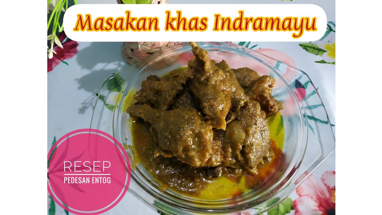 Resep PEDESAN ENTOG || makanan khas Indramayu dijamin poll pedesnya