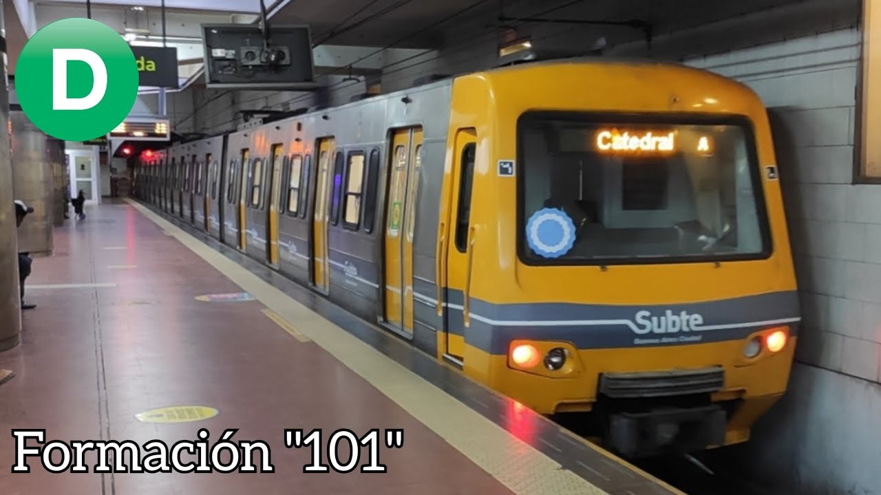TODO sobre la FORMACIÓN 101 | Curiosidades y detalles | Subte Línea D.