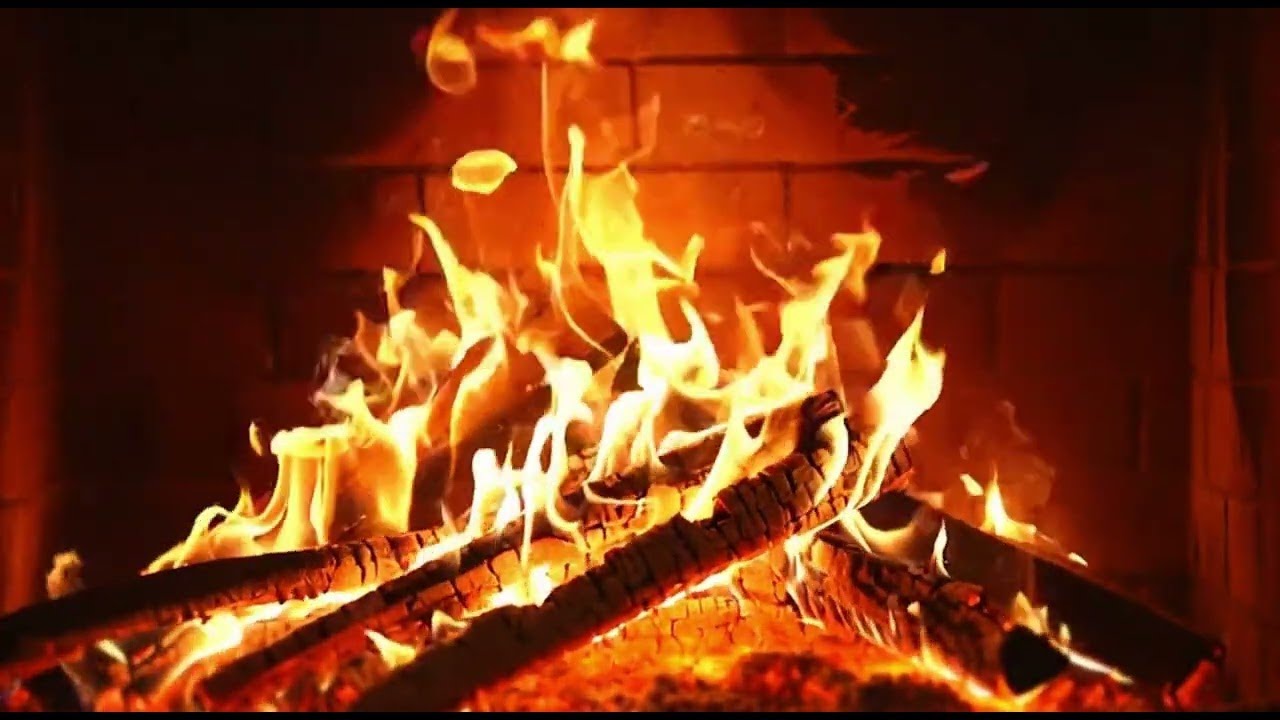 🔥 Relaxing Fireplace 2026 (24/7)🔥Fireplace with Burning Logs & Fire Sounds